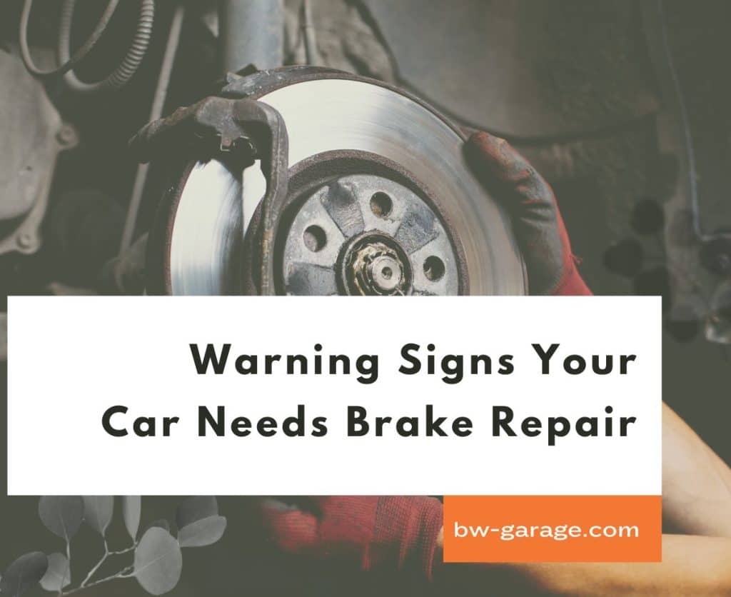 Warning Signs Your Car Needs Brake Repair (Before it's Too Late!)