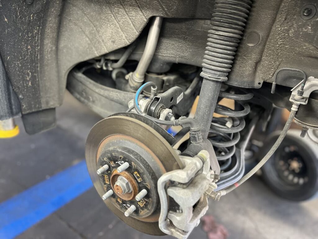 suspension repair at bill and walters