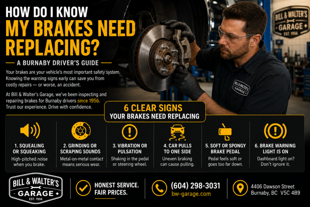 same day brake repair Burnaby