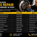 Brake Repair Cost in Burnaby