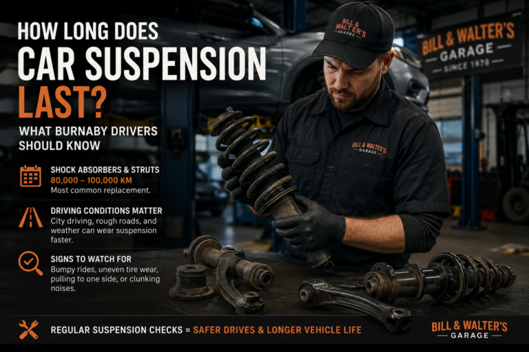 when to replace car suspension Burnaby